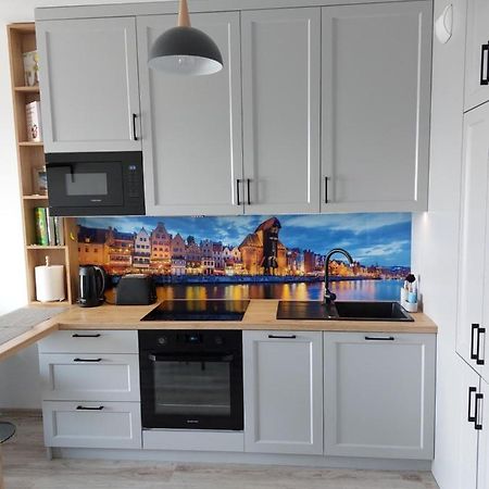 Apartament Przy Stadionie Apartman Gdańsk Kültér fotó
