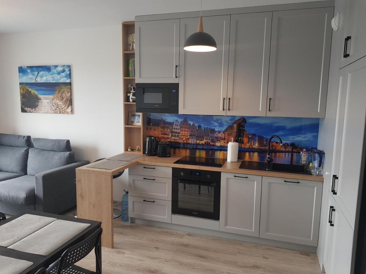 Apartament Przy Stadionie Apartman Gdańsk Kültér fotó