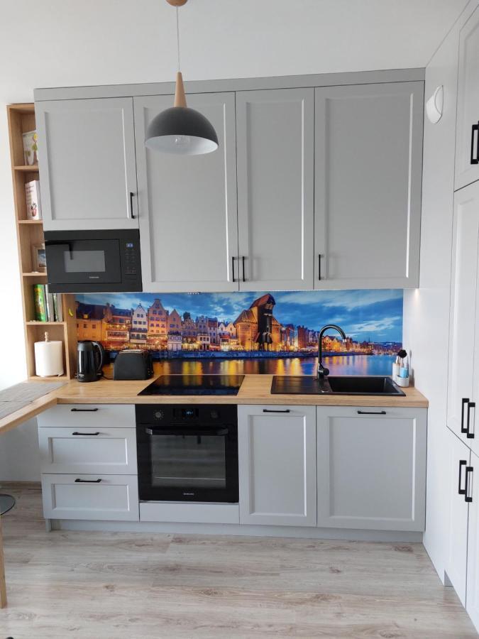 Apartament Przy Stadionie Apartman Gdańsk Kültér fotó